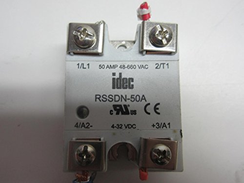 IDEC RSSDN-50A SSR, DIN/Panel-Hegy, 660VAC, 32VDC, 50A