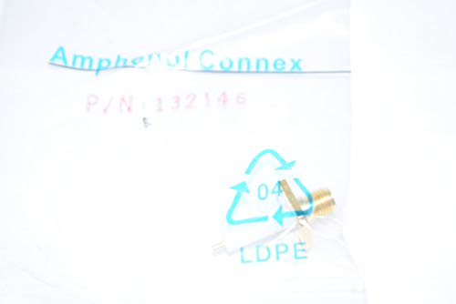 AMPHENOL CONNEX 132146 RF/KOAXIÁLIS, SMA Jack, STR, 50 OHM, Solder