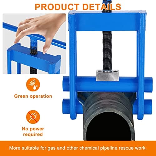 Gázcső Squeeze-le eszköz, kapcsolja Ki az Eszköz 1/2-2.5 PE/PPR/PVC Műanyag vízvezeték, Csavar Kompresszor Bilincs, Cső-blokkoló,